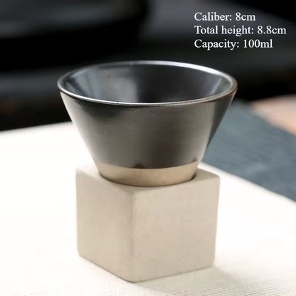 Japanese Retro Ceramic Coffee Cup