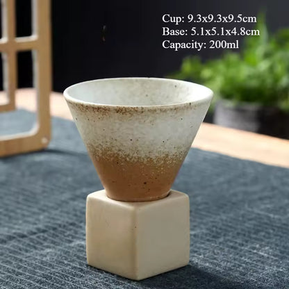 Japanese Retro Ceramic Coffee Cup
