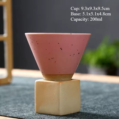 Japanese Retro Ceramic Coffee Cup