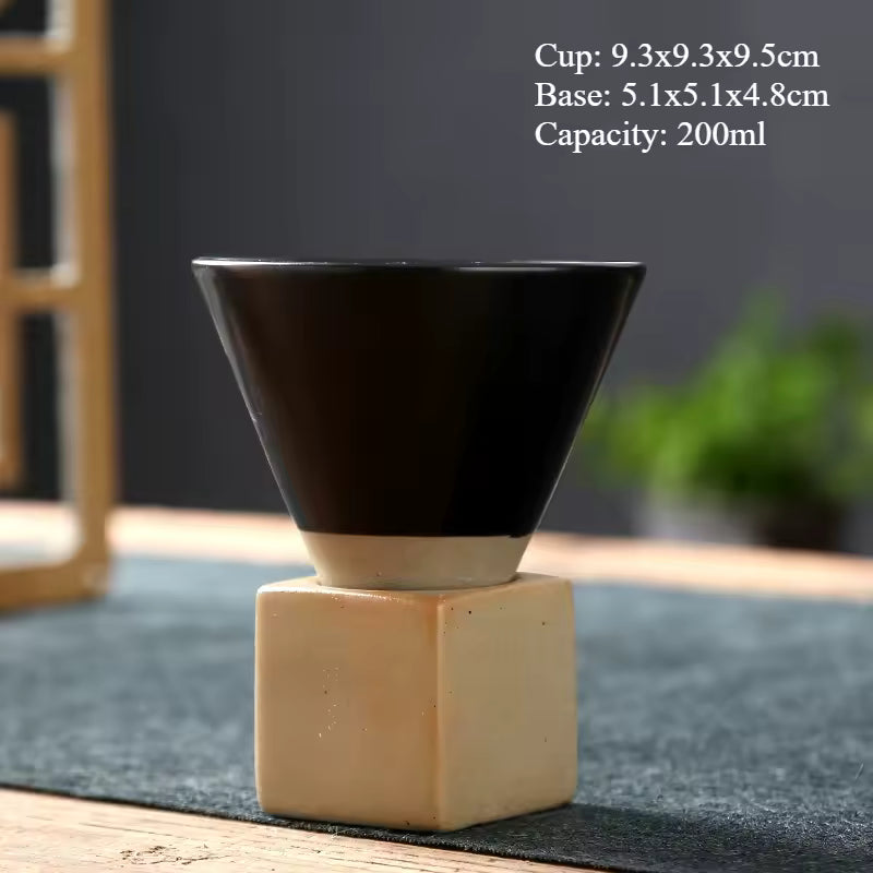 Japanese Retro Ceramic Coffee Cup
