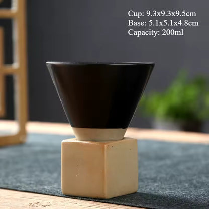 Japanese Retro Ceramic Coffee Cup
