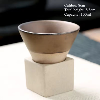 Japanese Retro Ceramic Coffee Cup