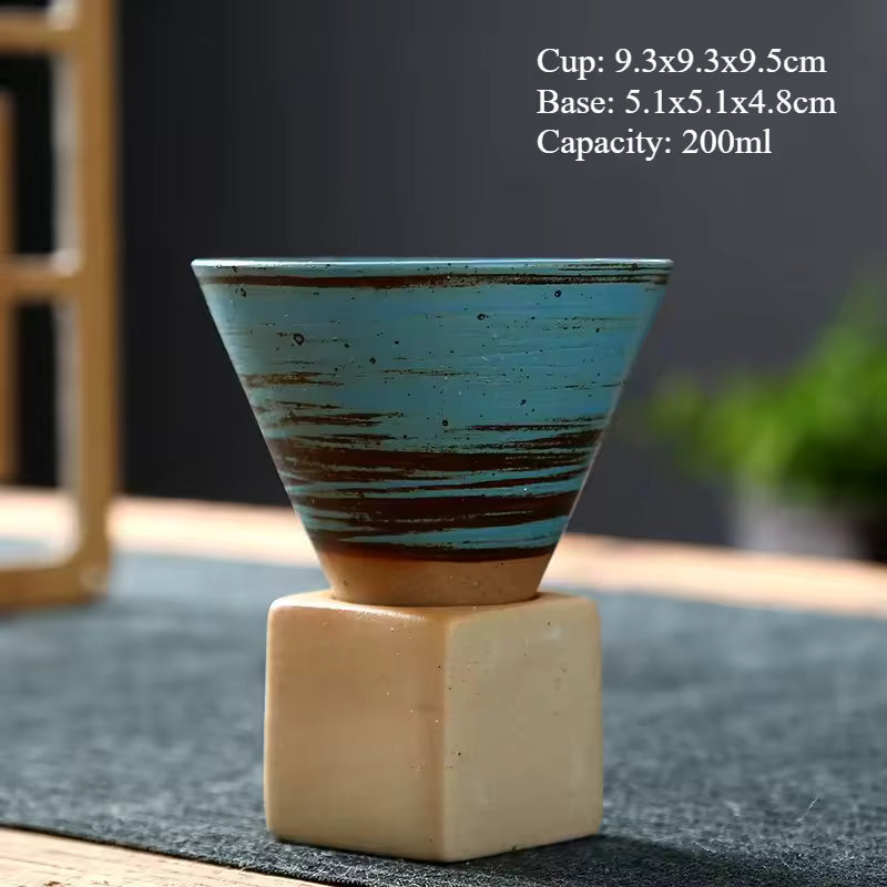 Japanese Retro Ceramic Coffee Cup