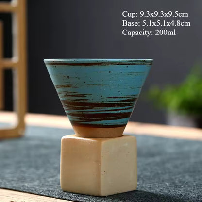 Japanese Retro Ceramic Coffee Cup