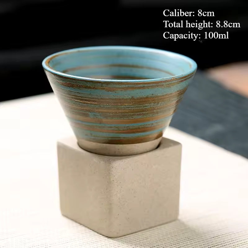 Japanese Retro Ceramic Coffee Cup