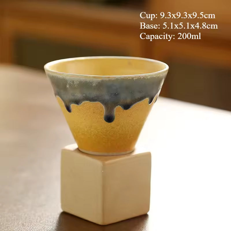 Japanese Retro Ceramic Coffee Cup